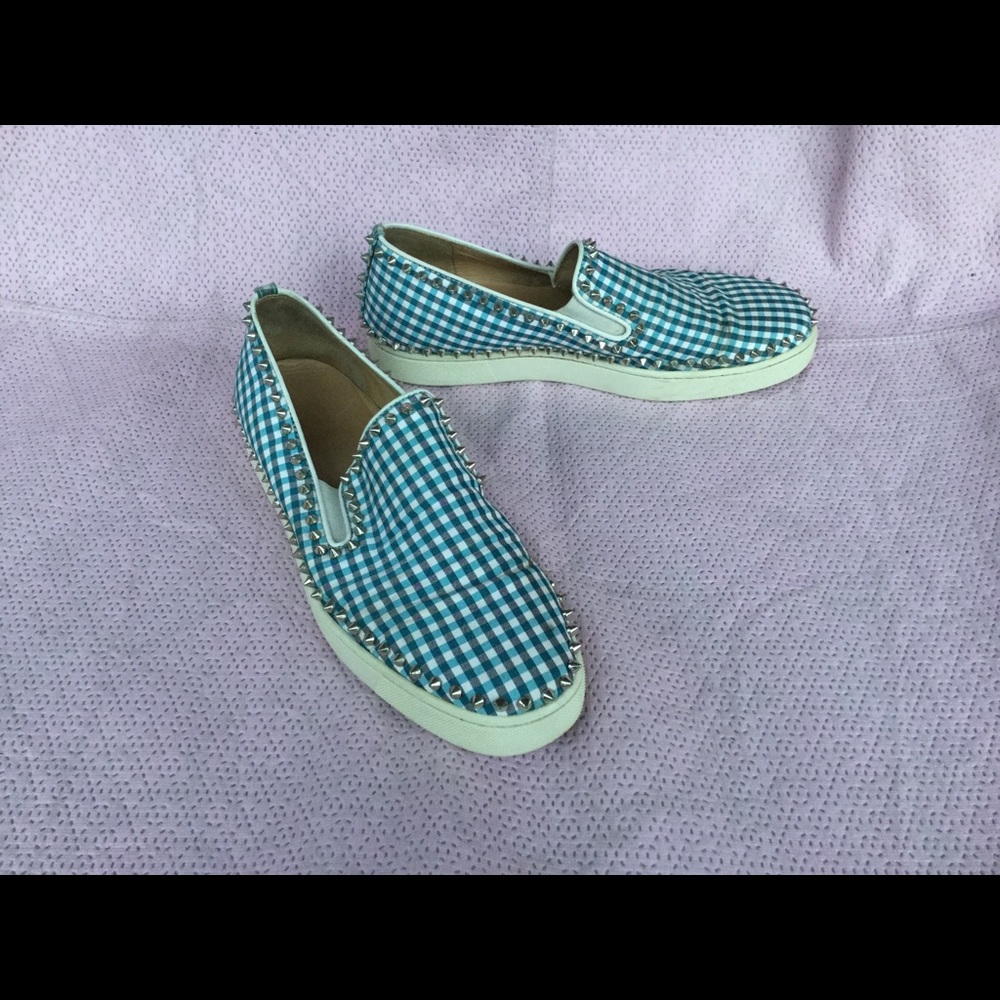 Christian Louboutin Pik Boat Slip ons